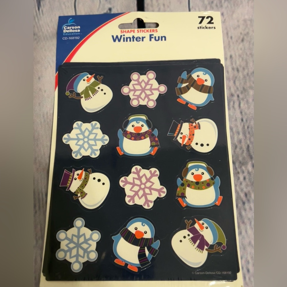 Winter Holiday Craft / Sticker Bundle - Picture 14 of 15